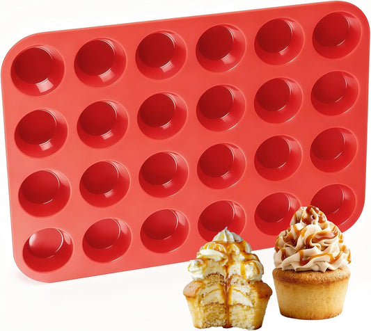 Premium Silicone Muffin Pan β Nonstick Baking Mold for Cupcakes, Muffins & More