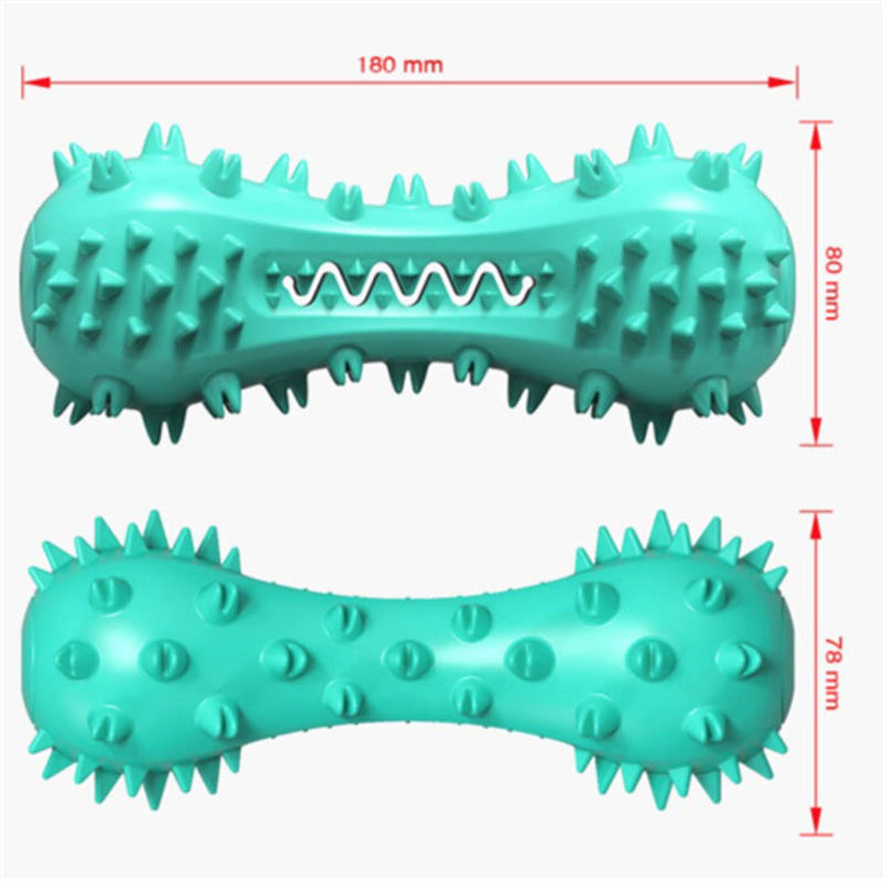 Durable Dog Chew Toy – Rubber Molar Stick for Teeth Cleaning & Dental Health (For Strong Chewers)