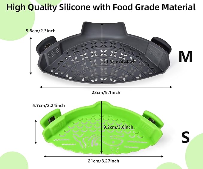 π₯£ Adjustable Clip-On Silicone Pot Strainer β Universal Kitchen Colander for Pasta, Pans & Bowls
