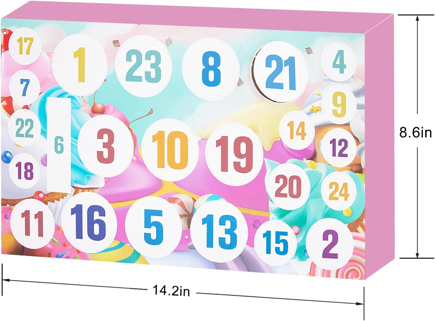 Slime Advent Calendar 2025 β 24 Days of DIY Slime Fun & Christmas Countdown Gift for Kids