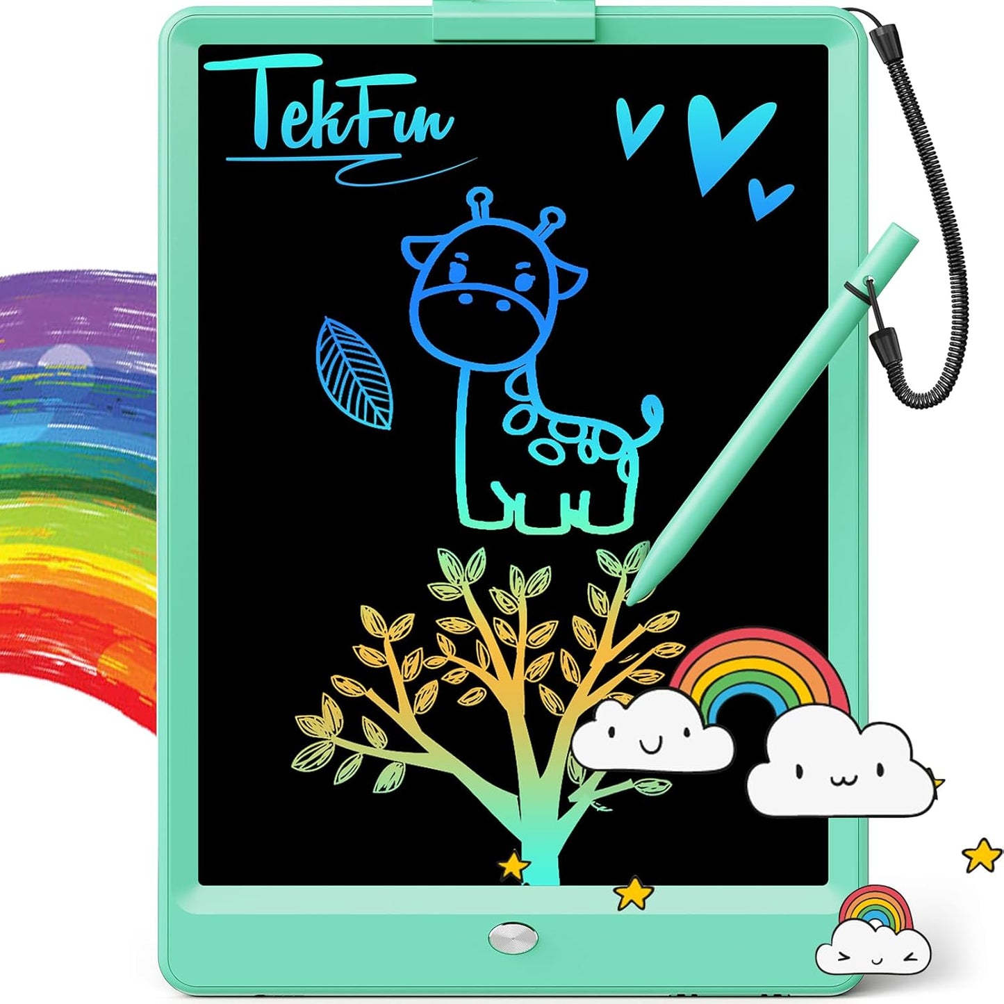 LCD Writing Tablet 10 Inch – Colorful Drawing Pad & Mess-Free Doodle Board for Toddlers Ages 3–8