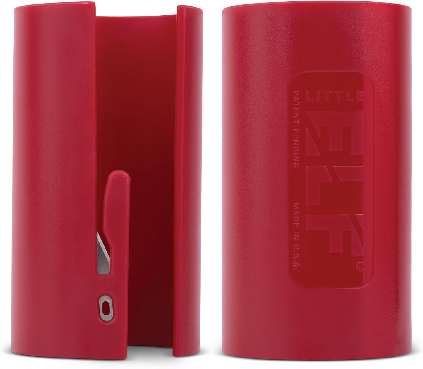 Gift Wrap Cutter (2-Pack) β Red Edition | Safe & Easy Wrapping Paper Cutter Tool | Smooth, Precise Cuts for Gift Wrapping Made in USA