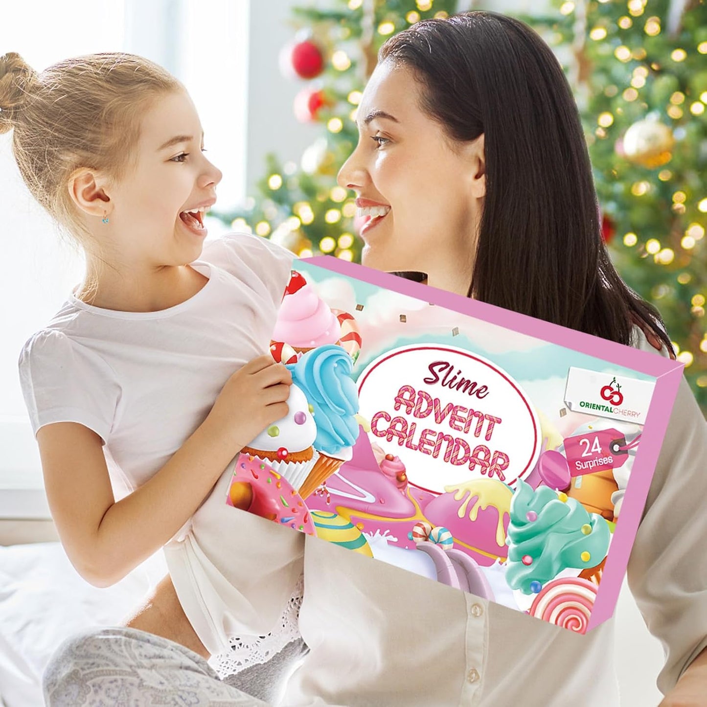 Slime Advent Calendar 2025 β 24 Days of DIY Slime Fun & Christmas Countdown Gift for Kids