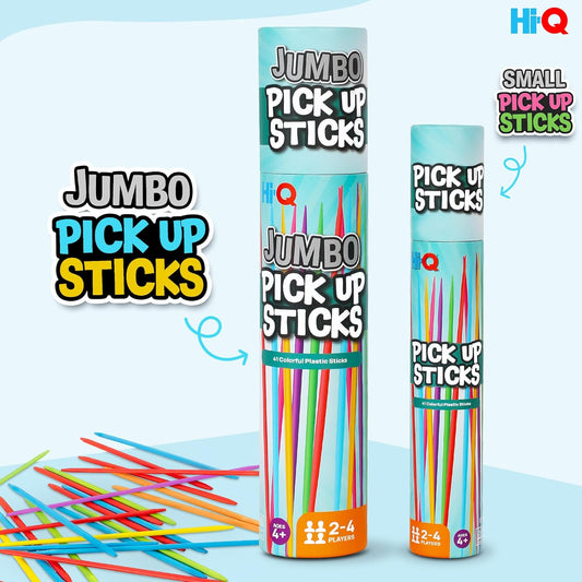 Classic Pick-Up Sticks Game | Colorful Family Fun Set