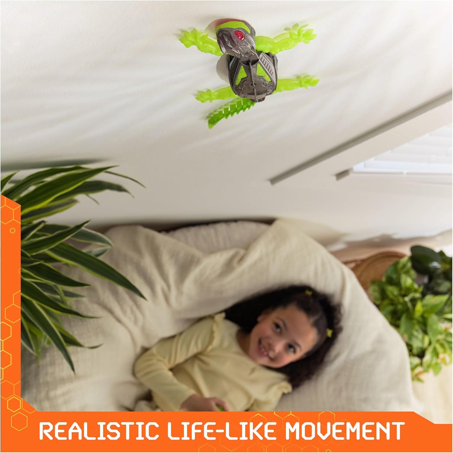 Wall Crawler Gecko Toy – Rechargeable Remote Control Climbing Robot for Kids, Fun RC Toy for Boys & Girls Ages 4+
