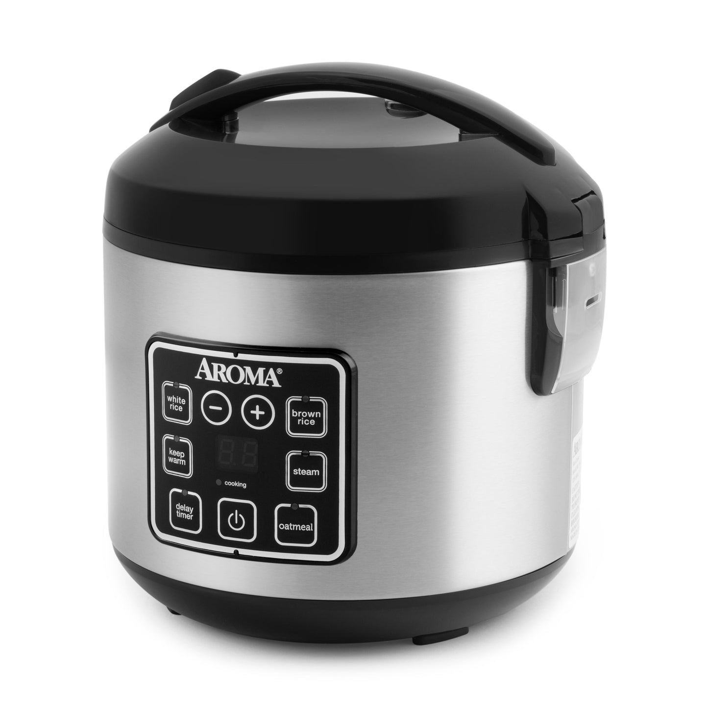 8-Cup Rice Cooker – Granite Nonstick Pot, One-Touch Cooking & Auto Keep-Warm