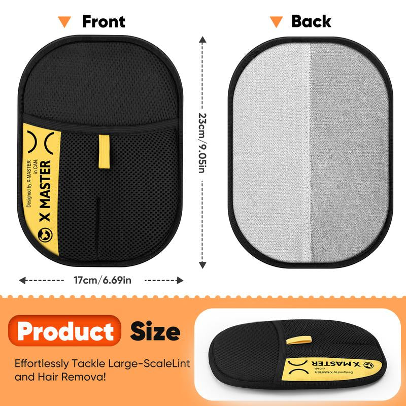 Pet Hair Remover Gloves – Reusable Electrostatic Grooming Mitt for Cats & Dogs, Removes Fur from Furniture, Cloths & Car Seats