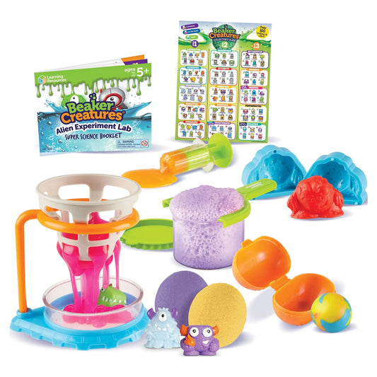 STEM Science Kit for Kids – Alien Experiment Lab with 18 Pieces, Fun Educational Toy for Boys & Girls Ages 5–7+