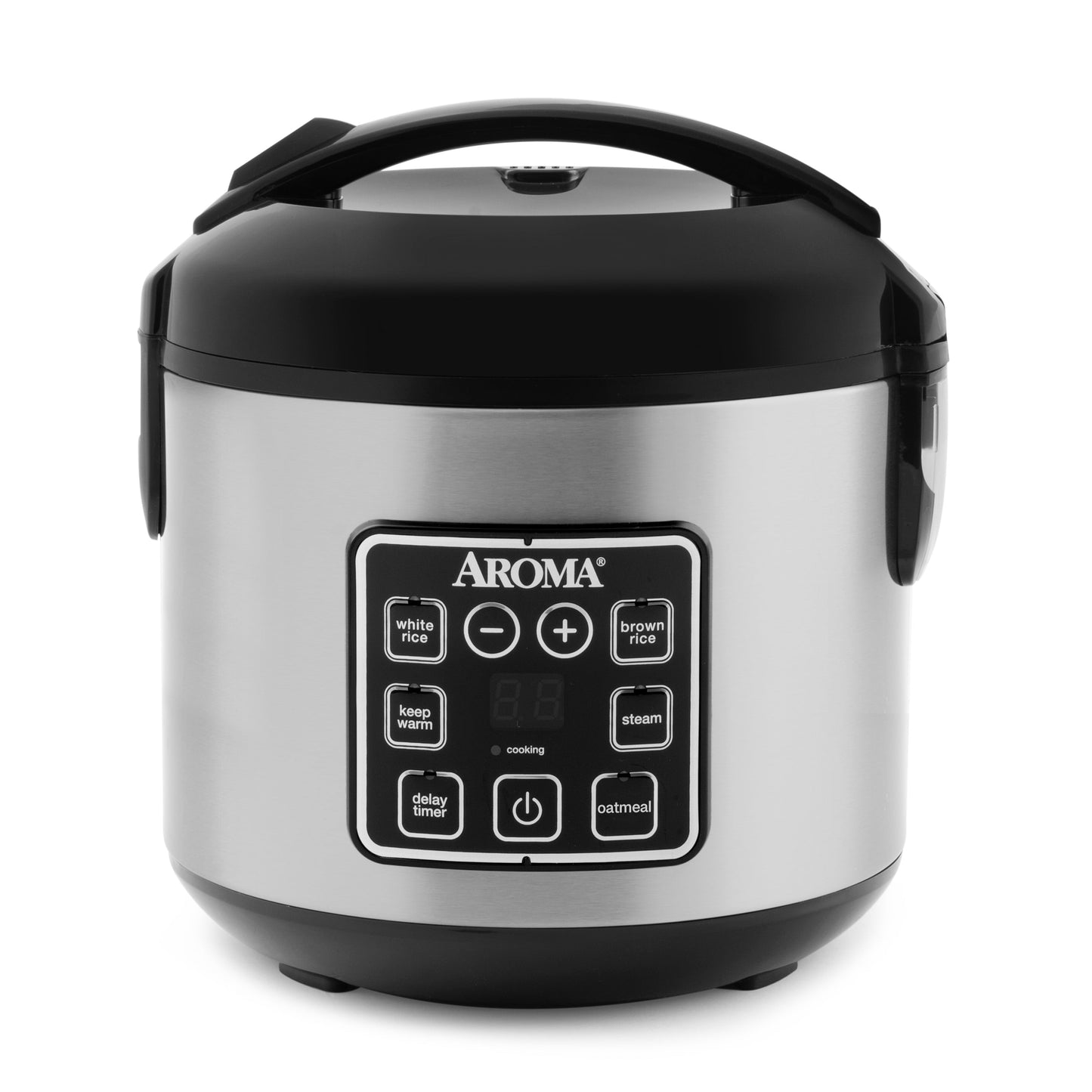 8-Cup Rice Cooker – Granite Nonstick Pot, One-Touch Cooking & Auto Keep-Warm
