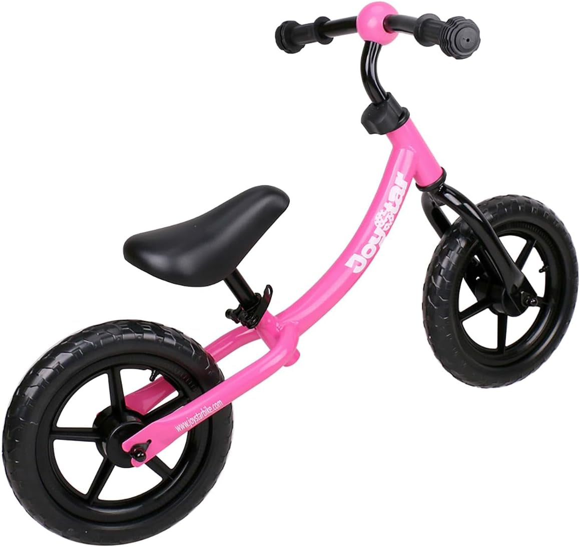 Toddler Balance Bike – No Pedal Kids Bike for Ages 18 Months to 5 Years with Adjustable Seat & Handlebar (Pink and Blue)