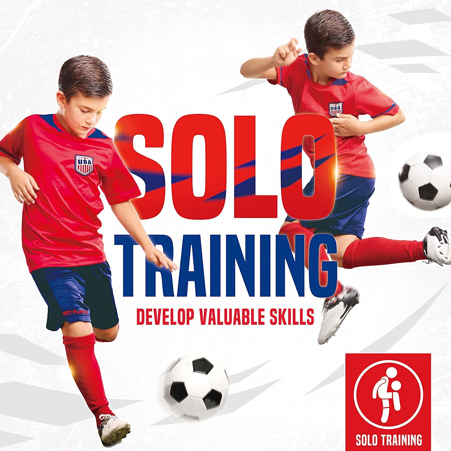 4Ftx3Ft Easy Fold-Up Portable Training Soccer Goal, 36" D X 48" W X 36" H