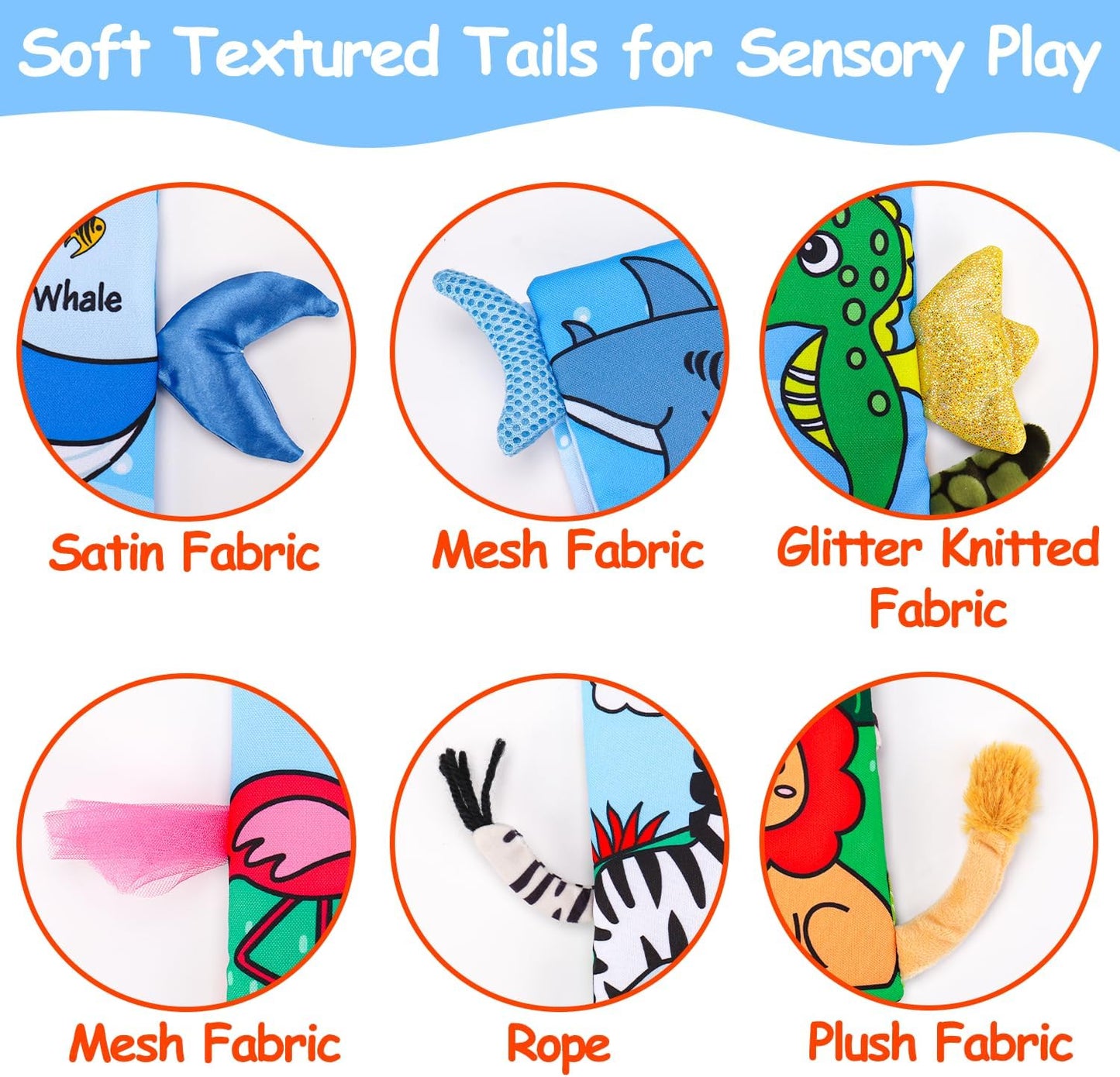 Premium 2-Pack Baby Touch & Feel Crinkle Books – Jungle & Ocean Sensory Toys for Newborns (0–12 Months)