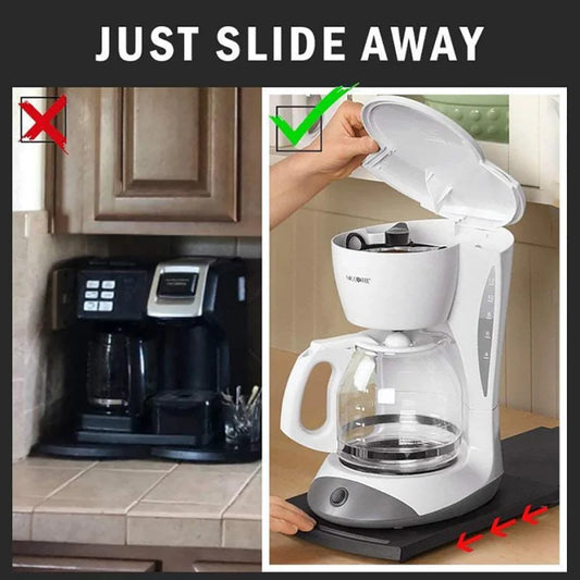 Under Cabinet Sliding Tray for Coffee Maker, Blender & Kitchen Appliances