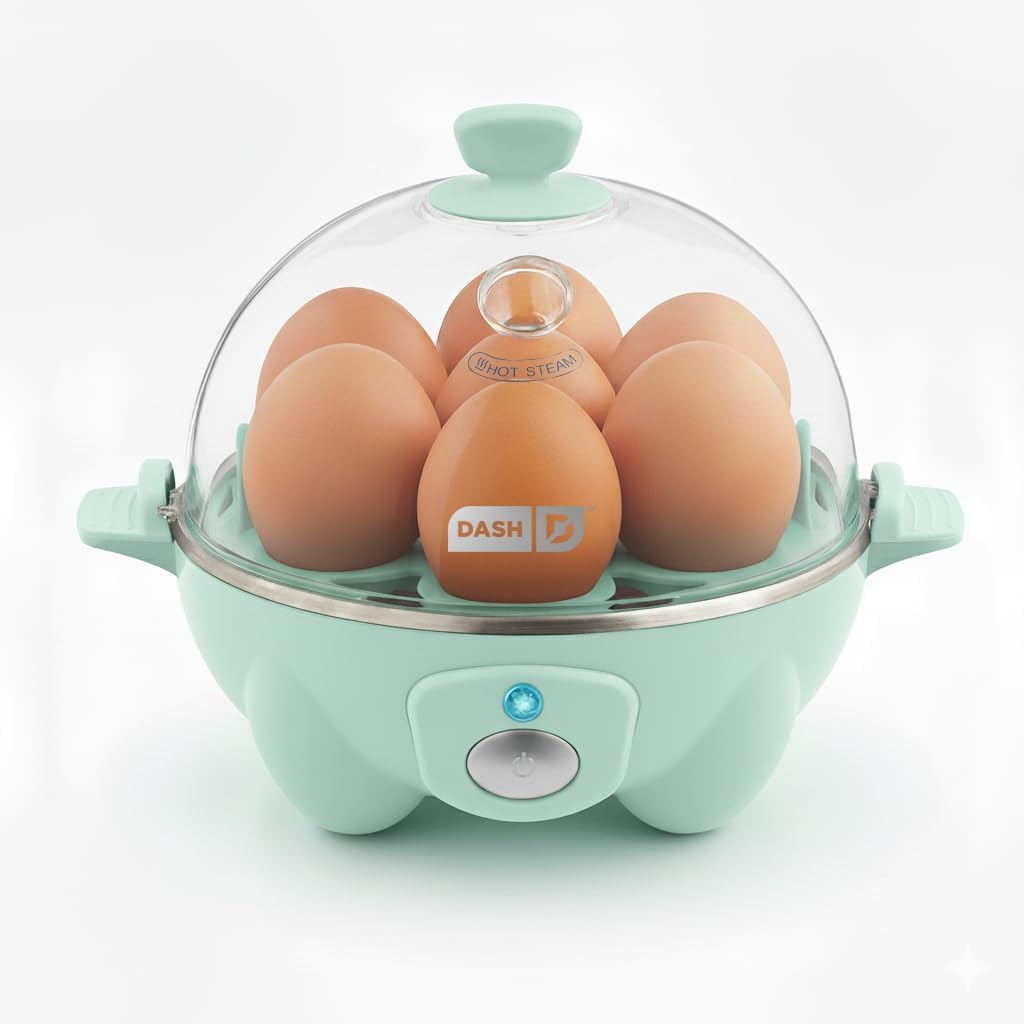 Rapid Egg Cooker – Electric Multi-Egg Boiler & Poacher