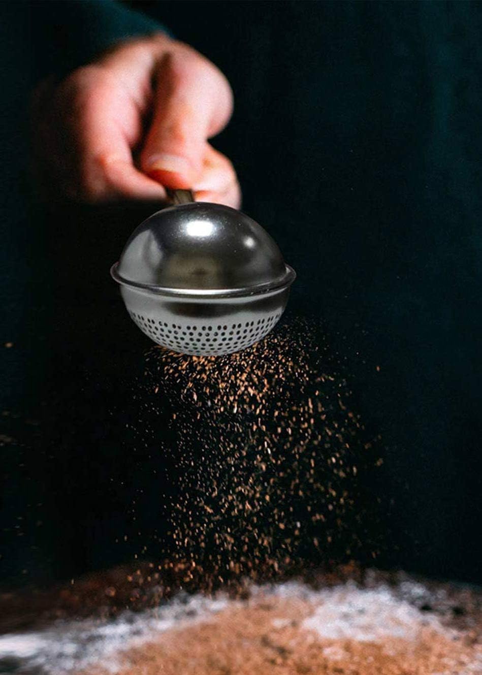 Bakers Dusting Wand | Stainless Steel Flour & Sugar Shaker