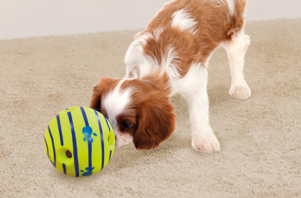 Wobble Wag Giggle Ball for Dogs – Fun Rolling Enrichment Toy That Keeps Pets Active Indoors or Outdoors