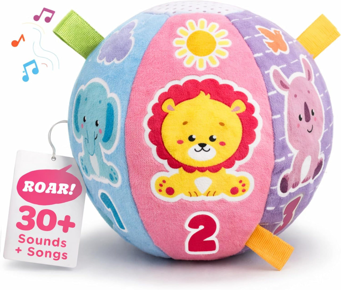 Interactive Baby Sensory Ball Toy – Musical Motion-Activated Plush Toy