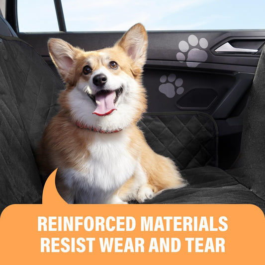 Waterproof Dog Car Seat Cover – Non-Slip Hammock Protector for Cars & SUVs (53" x 56")