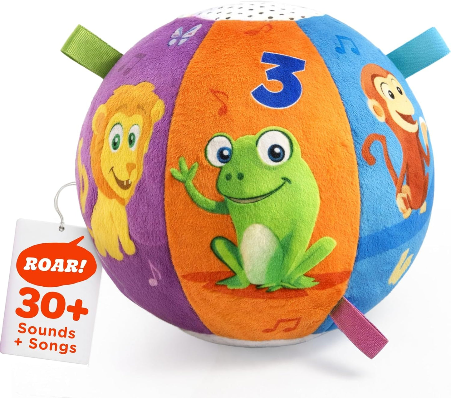 Interactive Baby Sensory Ball Toy – Musical Motion-Activated Plush Toy