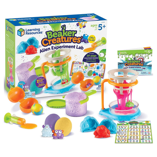 STEM Science Kit for Kids – Alien Experiment Lab with 18 Pieces, Fun Educational Toy for Boys & Girls Ages 5–7+