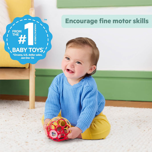 Easy-Grasp Baby Sensory Rattle Ball – Soft & Lightweight Infant Toy