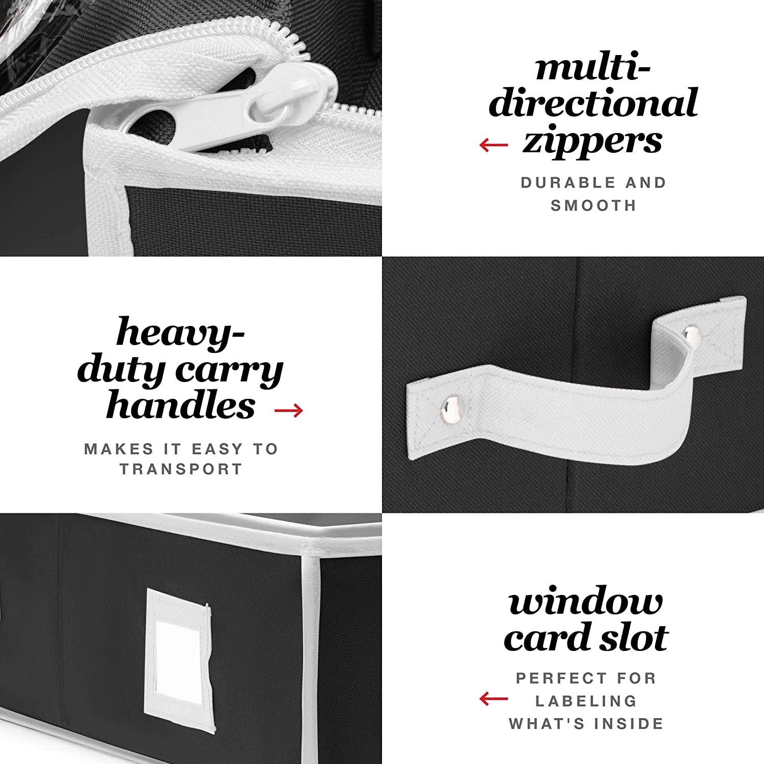 Gift Wrapping Paper Storage Organizer – with Pockets, Fits 24 Rolls Multiple Color Choices