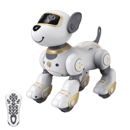 Interactive Robot Dog Toy for Kids – Remote Control Smart Pet with Touch & Follow, Singing, Dancing, and Programmable Play – Fun Gift for Boys & Girls Ages 3-12