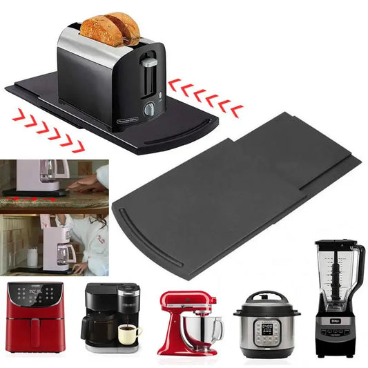 Under Cabinet Sliding Tray for Coffee Maker, Blender & Kitchen Appliances