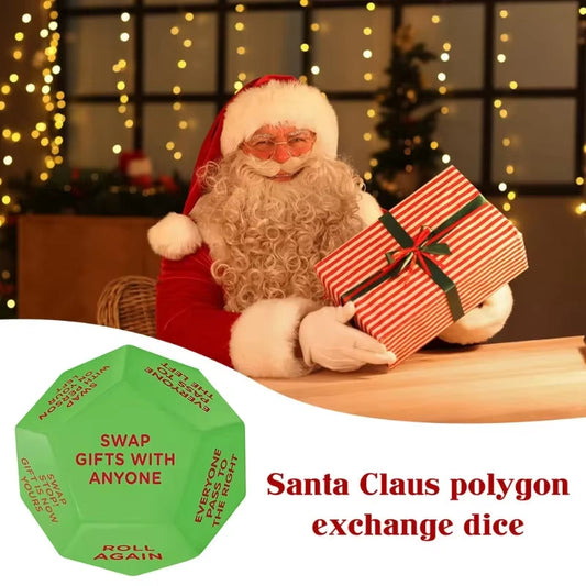 Christmas Party Dice Game – Creative Santa Swap Gift Exchange Fun for Families, Kids & Adults